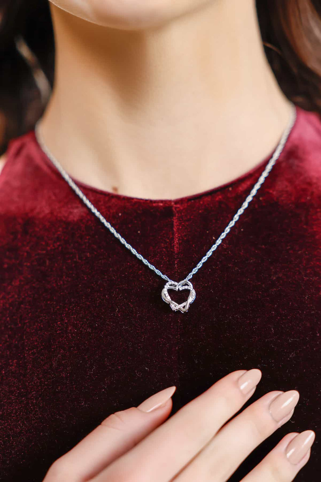 Twist Of Love Necklace