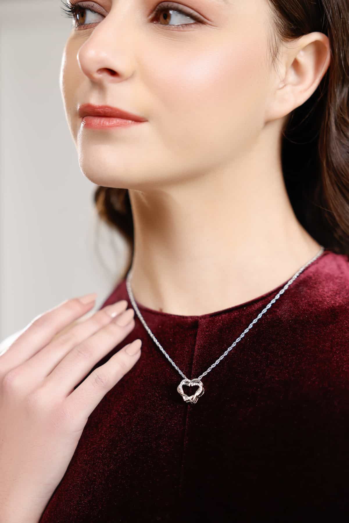 Twist Of Love Necklace