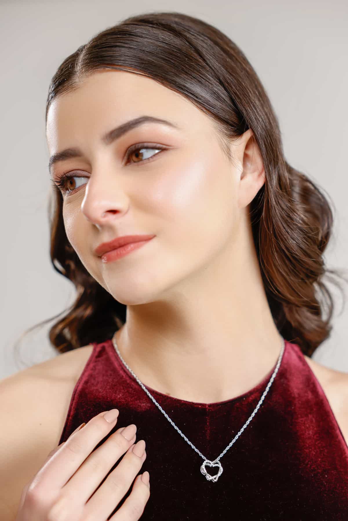 Twist Of Love Necklace