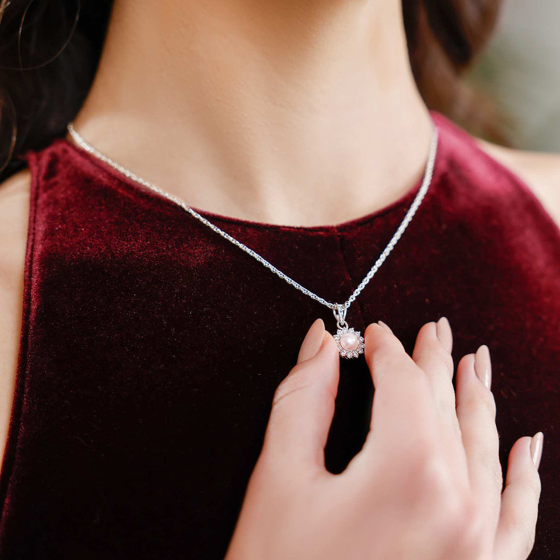 Luna Halo Necklace