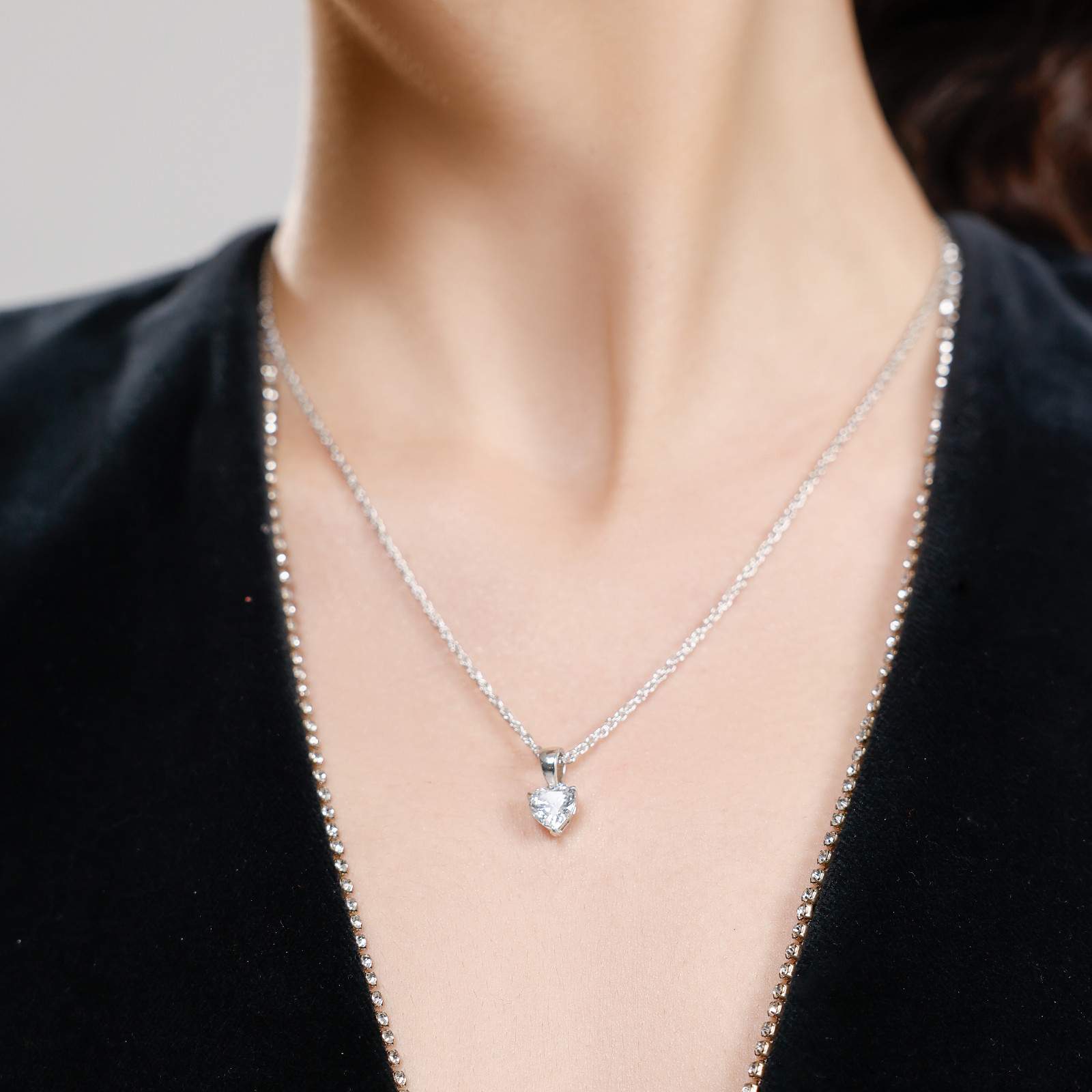 Moonlit Heart Pendant