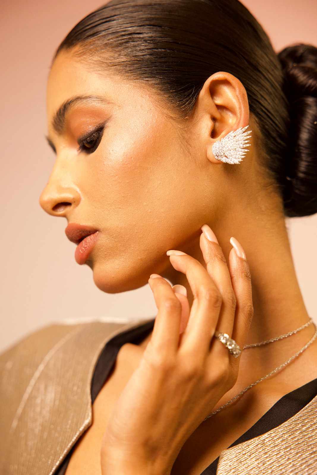 Celestial Wing Earring