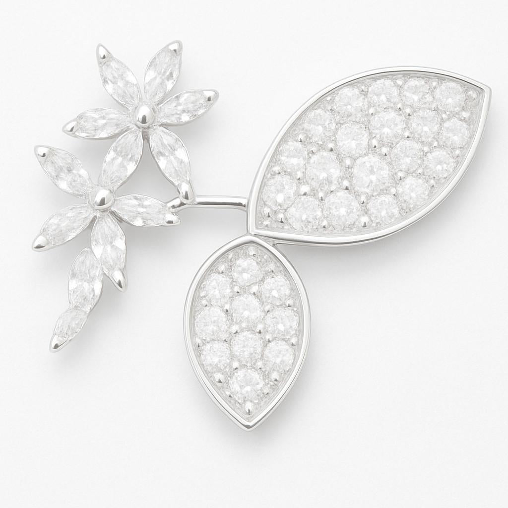 Petal Frost Earring