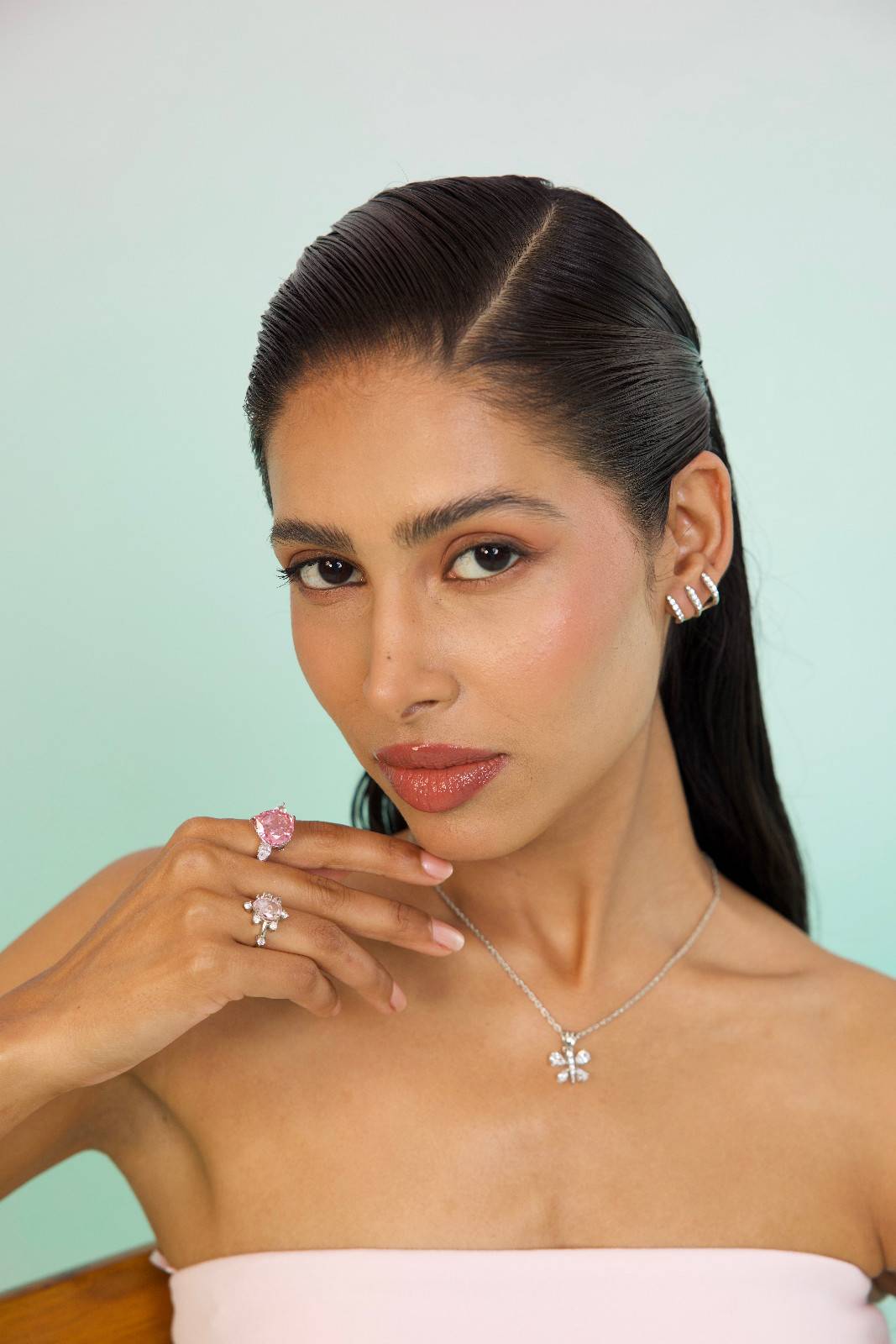 Threefold Gleam Earring