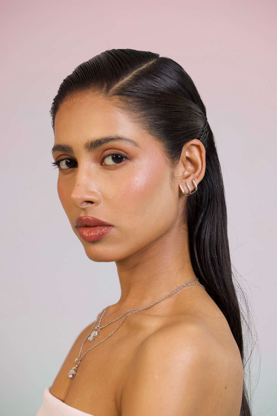 Threefold Gleam Earring